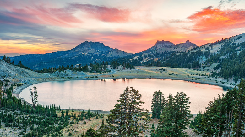 Lake Helen Lassen Volcanic National Park