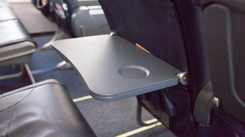plane tray table