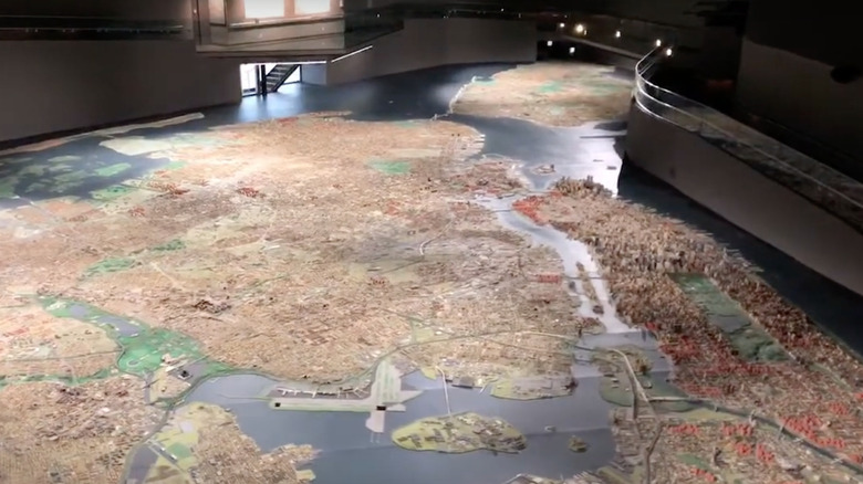 Panorama of NYC model