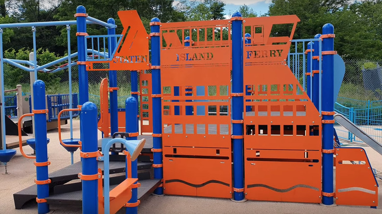 Playground in Staten Island park