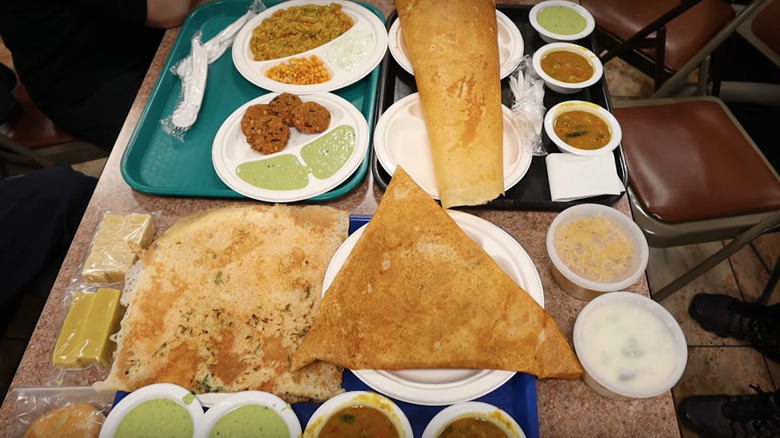 South Indian meal