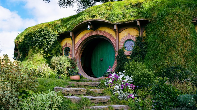 A hobbit house in Matamata