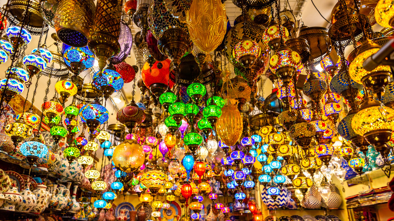 Lanterns in the Grand Bazaar