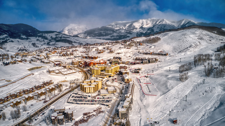 The town of Crested Butte, Colorado