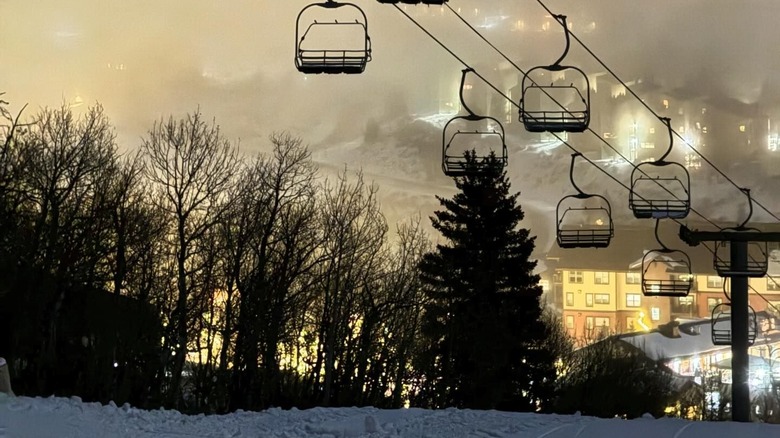 night lift at Granby Ranch