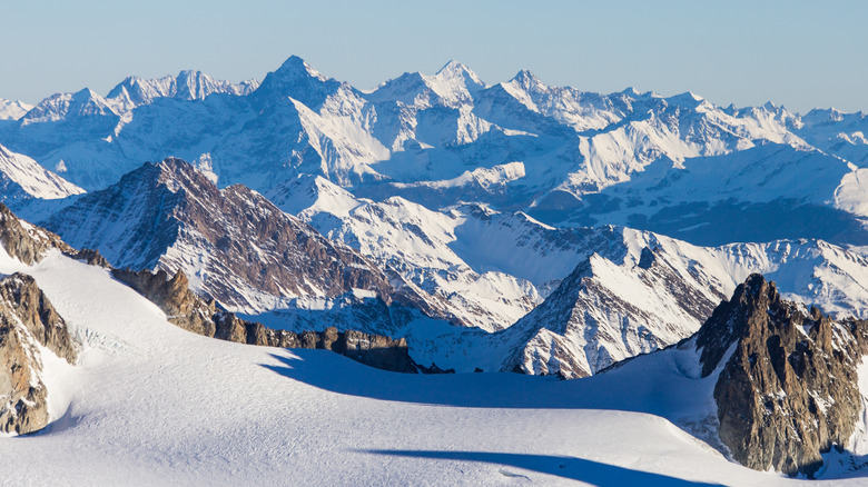 Chamonix Mont-Blanc peaks