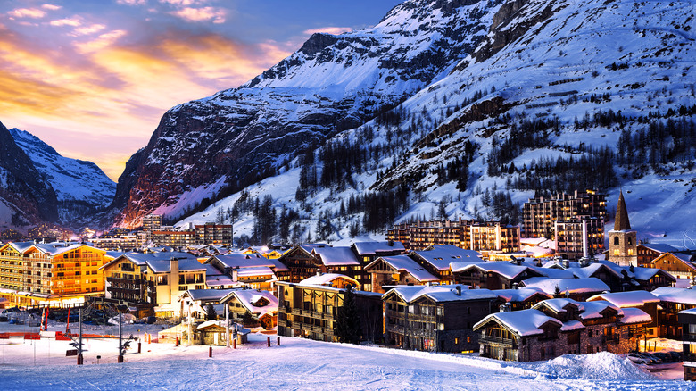 Ski resort of Val d'Isère