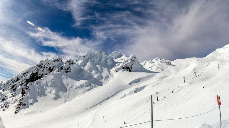 The peaks by Whakapapa