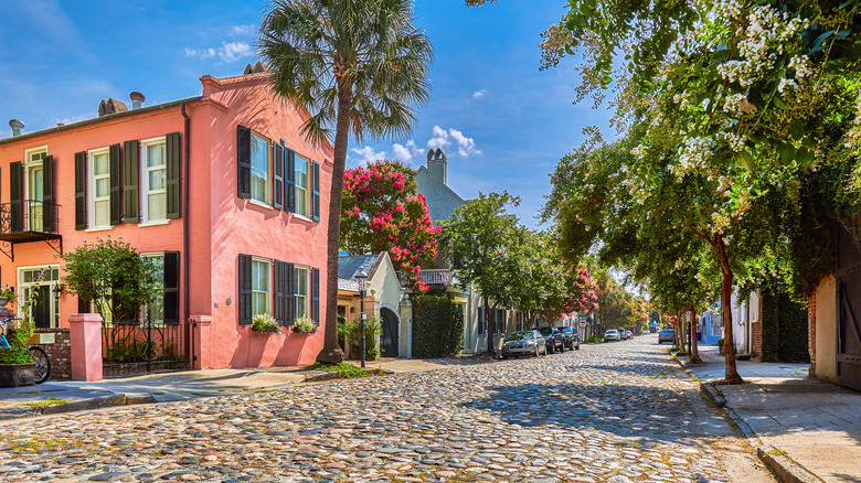 Historic Chalmers Street in Charleston