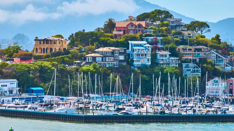 Corinthian Yacht Club in Tiburon