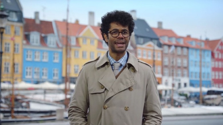 Richard Ayoade in Amsterdam