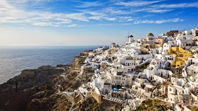 Oia in Santorini, Greece