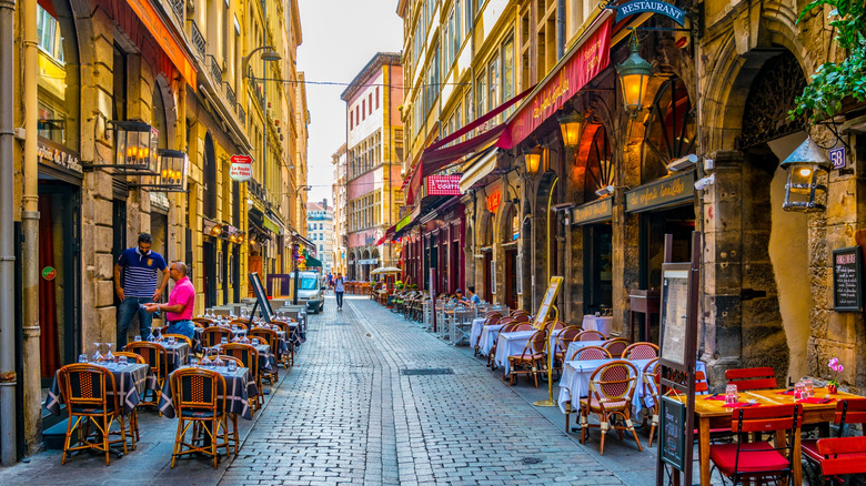 restaurants in Lyon, France