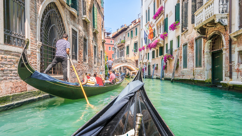 Instagram photo of Venice gondola 