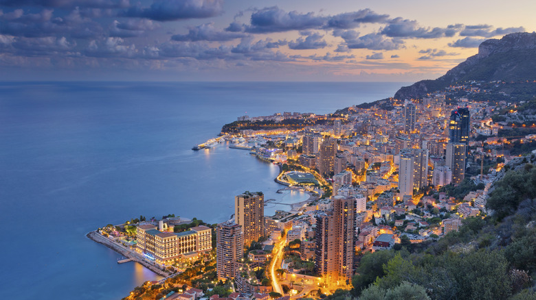 Aerial view of Monte Carlo