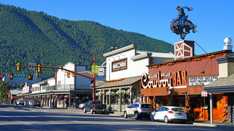 street view of Jackson Hole