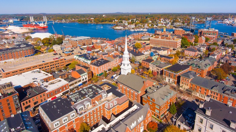 View of Portsmouth, New Hampshire