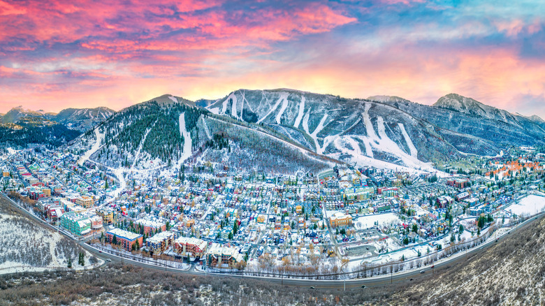 skyline view of Park City