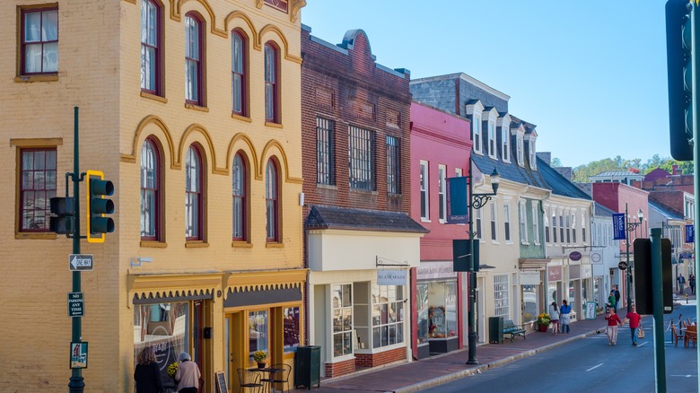 street view of Staunton, Virginia
