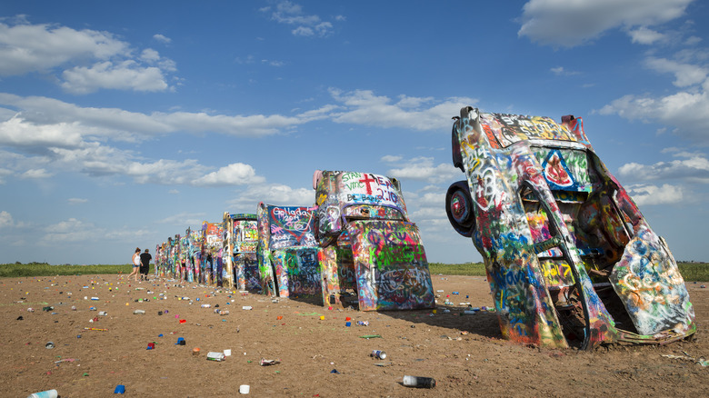 Cadillac Ranch art installation