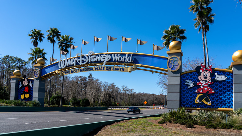 Disney World entry gate