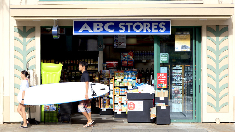 storefront of abc stores