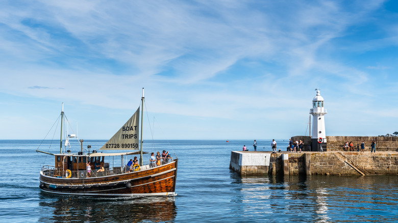 Boat trips Mevagissey Cornwall United Kingdom