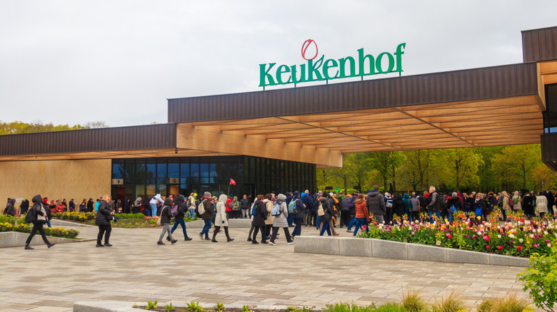 Entry to Keukenhof Gardens