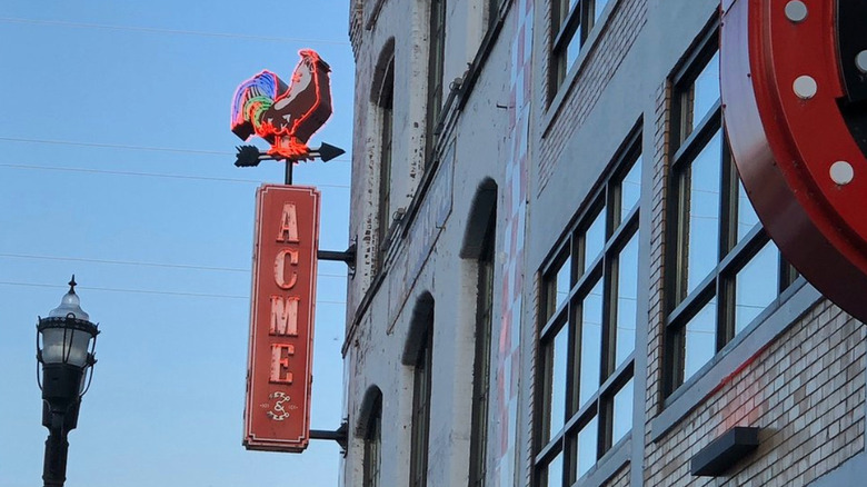 outside view of Acme Feed and Seed