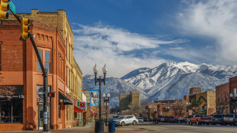 Historic 25th Street in Ogden, Utah