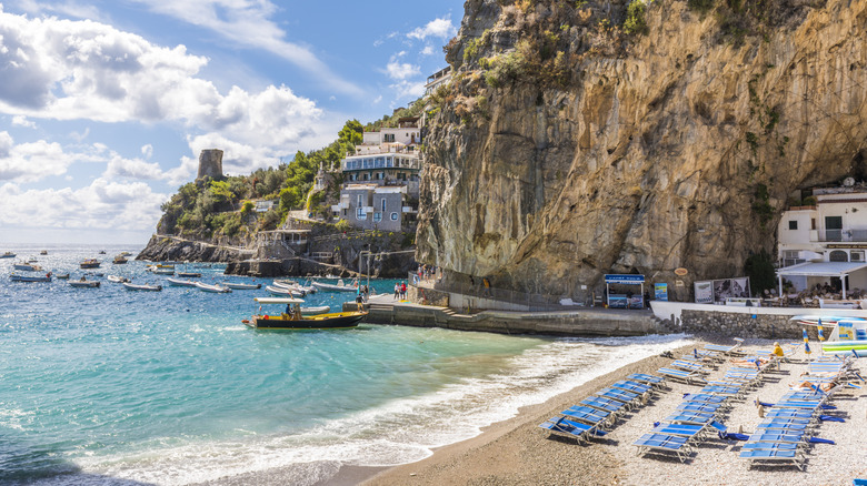 Marina di Praia in Praiano, Italy