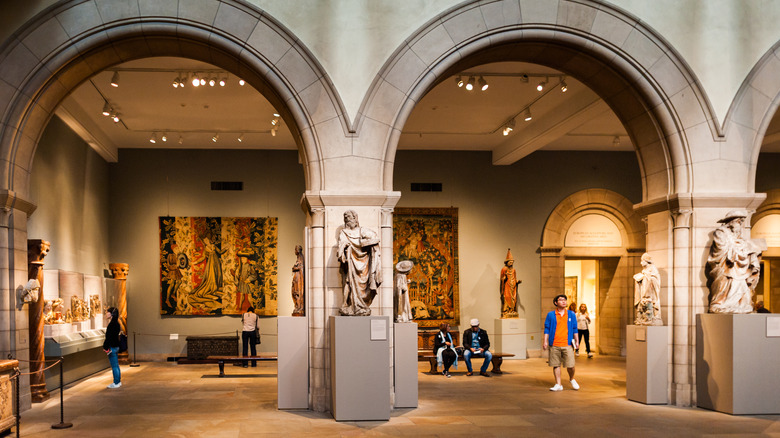 Interior of NYC"s the Met