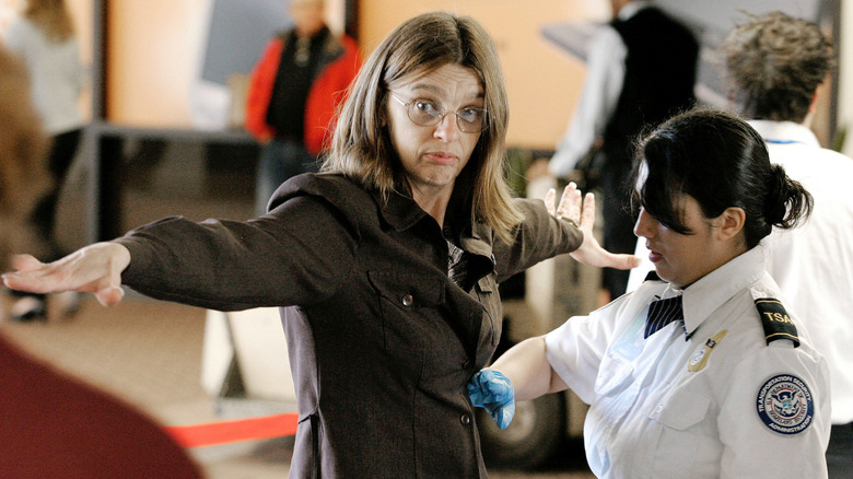 Body scan at TSA