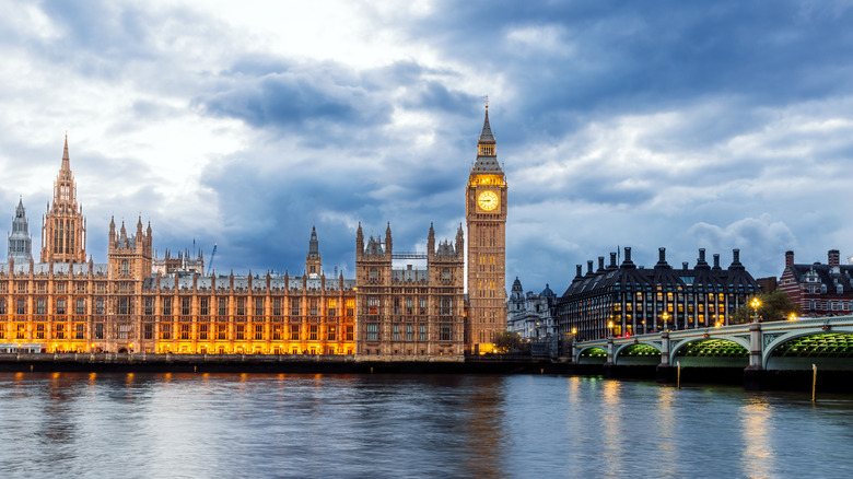 Panorama of the London skyline