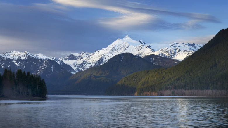 Mt. Skuskan from Baker Lake, Washington