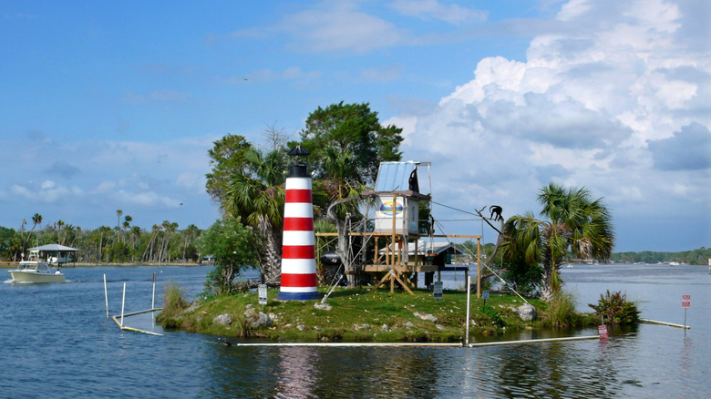 Historic Monkey Island in Homosassa, Florida