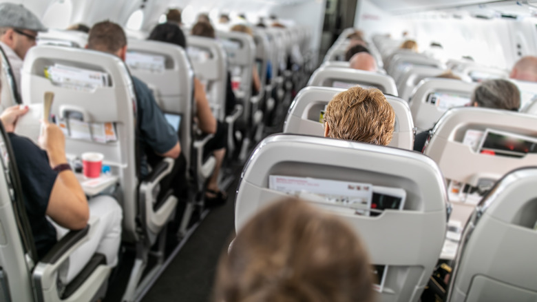 People on a flight