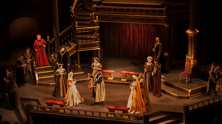 Actors onstage at the Oregon Shakespeare Festival in Ashland, Oregon