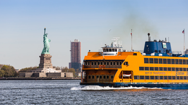 Staten Island Ferry on water