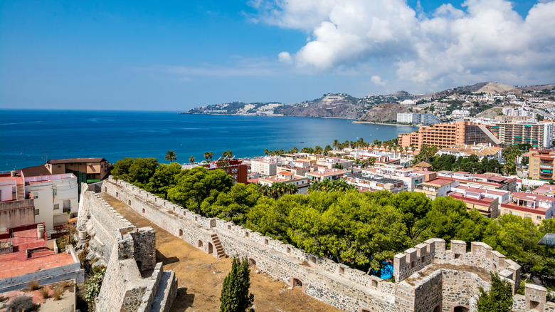 View from Castle in Almuñécar