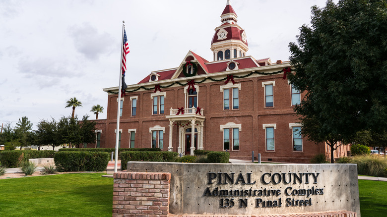 The Pinal County Courthouse in Florence, arizona