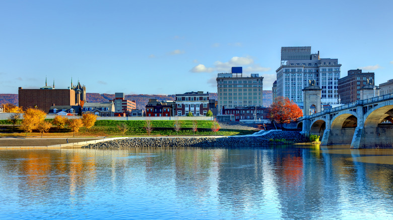 Susquehanna River in Wilkes-Barre