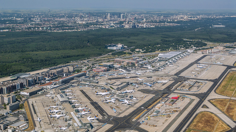 view of Frankfurt International Airport