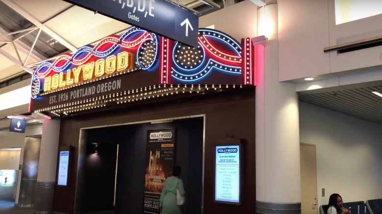 Cinema in Portland International Airport