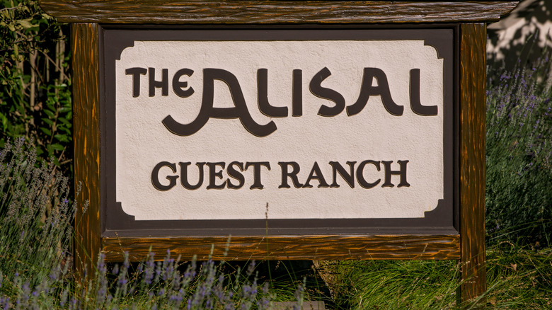Alisal Guest Ranch sign