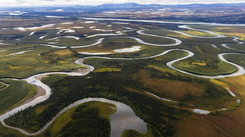 aerial view of Kobuk