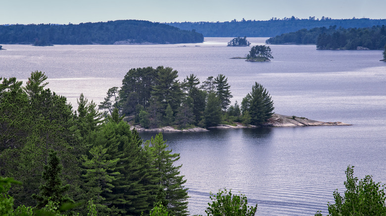 view of Voyageurs' islands