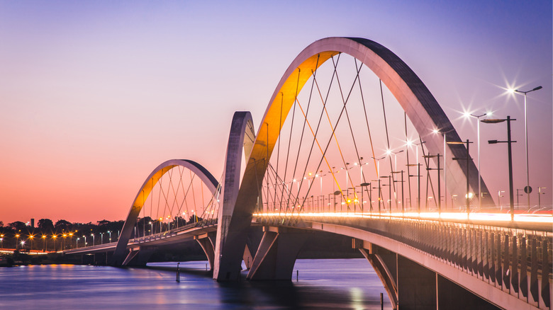 Juscelino Kubitschek Bridge in Brazil