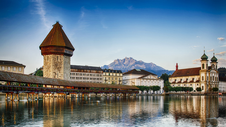 Kapellbrücke in Switzerland