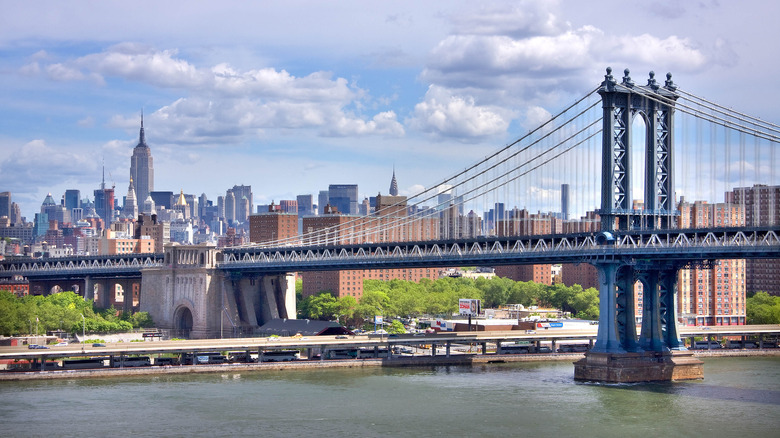 Manhattan Bridge in NYC